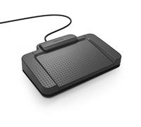 Philips acc2310 USB de interruptor de pie, 3 Pedal de diseño, Plug y Play, sin software, antracita