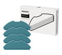 Philips Domestic Appliances Paños para Robots aspiradores y friegasuelos Homerun 3000. 4 paños de Microfibra para la mopa. para: XU3100/01, XU3110/02, XU3000/01, XU3000/02. (XV1430/00)