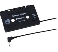 Philips Adaptador de Casete Universal con Conector de Audio de 3,5 mm, Color Negro
