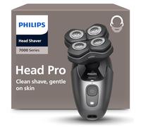 Philips Afeitadora Cabeza Serie 7000 Pro - Afeitadora Cabeza para Hombres y Mujeres, Cabezal flexible 360°, Cuchillas ComfortCut para un Afeitado Apurado y Suave, HS7980/15