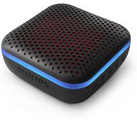 Philips Altavoz Inalámbrico Bluetooth S2505B/00 con Luces LED (Micrófono Integrado, Durabilidad y Resistencia al Agua IPX7, 10 Horas de Reproducción, 20 m de Alcance) Color Negro