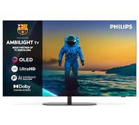 Philips Ambilight 65OLED820 4K OLED Smart TV - Pantalla de 65 Pulgadas con P5 AI Picture, Google TV, Dolby Vision y Sonido Dolby Atmos - Funciona con Alexa y Asistente de Google