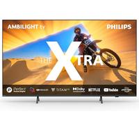 Philips Ambilight La Xtra 55PML9019 Smart TV 4K Quantum Dot MiniLED - Pantalla de 55 Pulgadas con Motor P5 Picture Engine Ultra HD, Titan OS, Dolby Vision y Dolby Atmos - Gris Antracita