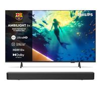 Philips Ambilight TV 50PUS8010 4K UHD LED 50" Dolby Atmos Titan OS + TAB4000 Barra de Sonido