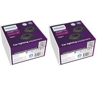 Philips anillos adaptadores tipo I para las lámparas principales LED (H7) negro (Paquete de 2)