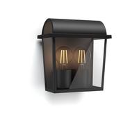 Philips - Aplique de pared Harvest negro 2x42W 230V