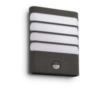 Philips - Aplique de pared Raccoon IR antracita 1x3W