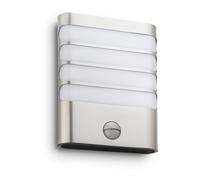 Philips - Aplique de pared Raccoon IR inox 1x3W