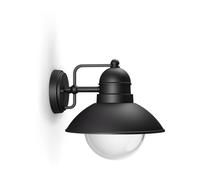 Philips - Aplique Hoverfly negro 1x60W 230V