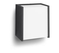 Philips - Aplique Macaw negro 1x3W SELV