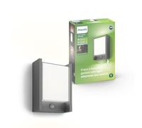 Lámpara de Pared Exterior Philips myGarden Arbour LED 6W Sensor IR Antracita