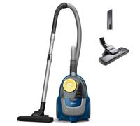 Philips Aspirador sin Bolsa Serie 2000 XB2125/09- Aspirador sin Bolsa, tecnologia PowerCyclone 4, 850w, Filtro Super Clean Air, Cepillo Multiuso, diseño Compacto y Ligero, Largo Alcance 9m, Azul
