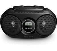 Philips audio az215b/12 reproductor de cd portátil/radio fm, refuerzo