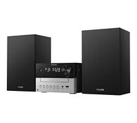 Philips Audio M3205/12 Micro Music System with Bluetooth (HiFi System, FM Radio, USB, CD, MP3-CD, USB Port for Charging, 18 W, Bass-Reflex Loudspeakers, Digital Sound Control)