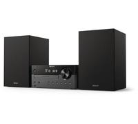 Philips Audio M4505/12 Micro Music System with Bluetooth (Dab+/FM Radio, USB, CD, MP3-CD, 60 W, Audio-In, USB Port for Charging, Bass-Reflex Loudspeakers, Digital Sound Control)