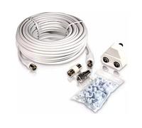 Philips audio philips swv2209w - cable coaxial para antena (15 metros)