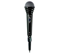 PHILIPS AUDIO SBCMD110/00 - Micrófono dinámico para Karaoke (Cable de 1.5 m, Conector minijack a Jack Mono), Color Negro