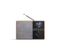 Philips TAR5505/10 radio Portátil Digital Negro, Gris, Madera
