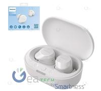PHILIPS Auriculares Bluetooth Auriculares True Wireless En Ear TAT1209BK Blanco