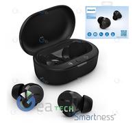 PHILIPS Auriculares Bluetooth Auriculares True Wireless En Ear TAT1209BK Negro