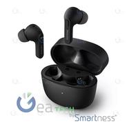 PHILIPS Auriculares Bluetooth en el Oido True Wireless TAT2206 Micrófono Negro