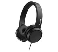 Philips Auriculares De Diadema H4105BK/00 con Micrófono (On-Ear, Mando a Distancia Integrado, Diseño Plegable Y Compacto, Diadema Acolchada, Aislamiento del Sonido) Color Negro - Modelo de 2020/2021