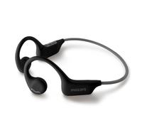 PHILIPS Auriculares deportivos inalámbricos de oreja abierta, auriculares inalámbricos verdaderos, graves potentes con controlador de 6 mm, micrófono AI, duración de la batería de 15 horas, diseño