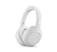 PHILIPS Auriculares inalámbricos con cancelación de Ruido TAH8506WT, cancelación de Ruido Pro, Auriculares inalámbricos para Adultos, con micrófono, Bluetooth, 60 Horas de duración, Blanco (White)