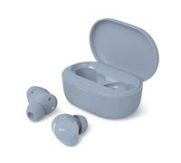Philips Auriculares True Wireless TAT2100LB Bluetooth 6.0, 36 Horas reproducción, Llamadas nítidas con 4 micros, IPX4 para Salpicaduras, Estuche de Carga de Bolsillo, Azul Claro