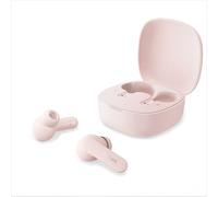 Philips Auriculares True Wireless TAT2100PK Bluetooth 6.0, 36 Horas reproducción, Llamadas nítidas con 4 micros, IPX4 para Salpicaduras, Estuche de Carga de Bolsillo, Rosa