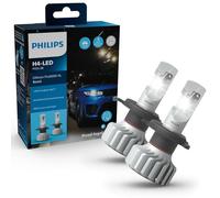 Philips Automotive Lighting Ultinon Pro6000 Boost H4 LED Boost lámpara LED homologada, 300% más brillante, 5.800K, juego de 2