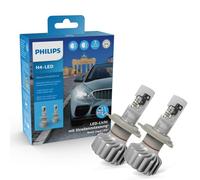 Philips Automotive Lighting Ultinon Pro6000 H4 LED Gen 1 lámparas LED legales para carretera en España, 230% más brillante, 5.800K, set de 2