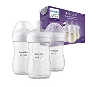 Philips AVENT Natural Response SCY903/03 3 Biberones 260ml, tetina T3, 1m+