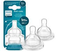 Philips Avent Chupete Anticólico 1 m+ - 2 Piezas