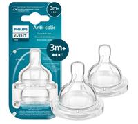 Philips Avent Chupete Anticólico 3 m+ - 2 Piezas