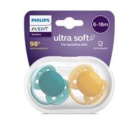 Philips AVENT Ultra Soft SCF091/04 2 chupetes 6-18m