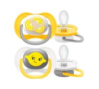 Philips Avent Chupetes Ultra Air Happy 6-18m Amarillo