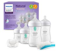 Philips AVENT Natural Response SCD657/11 Pack 4 Biberones Airfree, chupete, cepillo