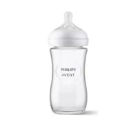 Philips AVENT Natural Response SCY933/01 Biberón cristal 240ml, tetina T3