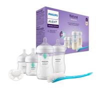 Philips AVENT Natural Response SCD657/11 Pack 4 Biberones Airfree, chupete, cepillo
