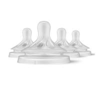 Philips AVENT Natural Response Tetinas para biberón Flujo 3, 1M+, 4 unidades, SCY963/04