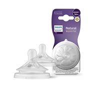 Philips Avent Responsive Nursing Dummy Natural 3m+ Pack de 2 (Modelo SCY964/02)