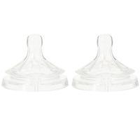 Philips Avent SCF044/27-2 - Tetinas natural flujo rápido, 6m+, con 3 agujeros