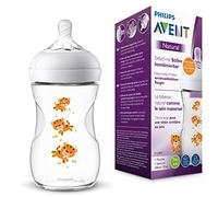 Philips Avent SCF070/20 - Biberón natural de 260 ml, safari tigres