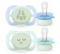 Philips Avent SCF075/18 Chupete Ultra Start Nocturno 0-2m 2 uds