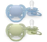 Philips Avent SCF091/37 Chupete Ultra Soft 0-6m 2 uds