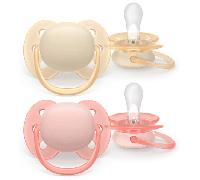 Philips Avent SCF091/38 Chupete Ultra Soft 0-6m 2 uds