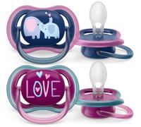 Philips Avent SCF349/22 Chupetes Ultra Air Niña +18m 2 uds