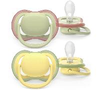 Philips Avent SCF349/50 Chupete Ultra Air Colours of Nature +18m 2 uds