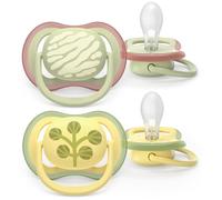 Philips Avent SCF349/51 Chupete Ultra Air Colours of Nature Deco +18m 2 uds